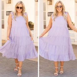 Friends Til The End Dress, Lavender -Beyond Basics 5 0c641c44 8450 4188 8850 2e3210d828c2
