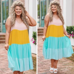 All I Need To Hear Dress, Pink Multi 13 All I Need To Hear Dress, Pink Multi -Beyond Basics 5 7d221825 045b 4d98 83be cfaa3c331680