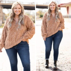 Mess Is Mine Pullover, Camel -Beyond Basics 6 154f4194 8cd9 40b5 8d2a d8617f5b09b0