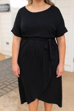 I’m Speechless Dress, Black -Beyond Basics 746A4056