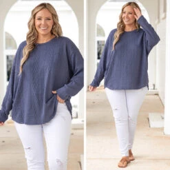 Waiting For My Time Top, Denim -Beyond Basics 7 2690691b 9293 4f0b b00f 0b3775829530