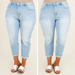 Made Just Fine Mom Jeans, Light Denim -Beyond Basics 7 8793ddc4 34ac 441e a7fe a3b588490ed6