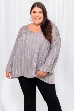 Don't Believe Everything You Hear Top, Charcoal