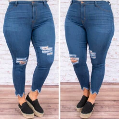 Magic Hour Skinnies, Medium Wash -Beyond Basics 8.26 16