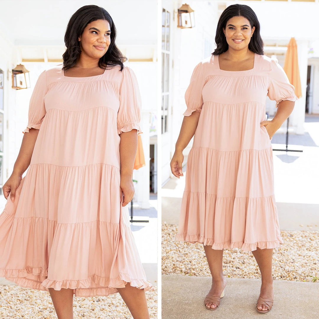 Spring Horizon Dress, Blush 8 Spring Horizon Dress, Blush - Image 6