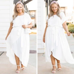 Leave 'Em Stunned Dress, Off White -Beyond Basics 8 7a85fd0c b4cc 40cf 8a10 aac19b783125