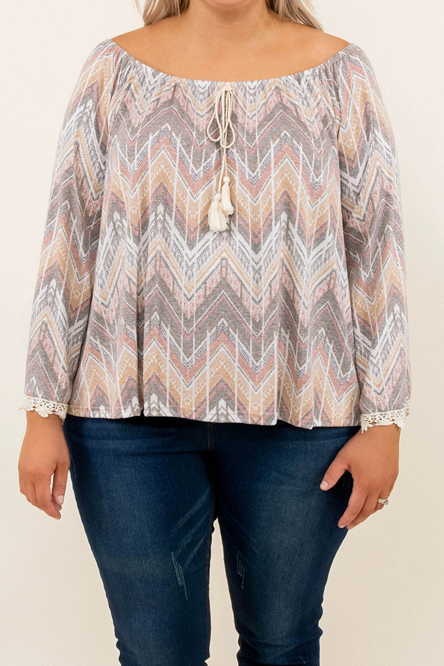 Vibes From Another Universe Top, Mustard 6 Vibes From Another Universe Top, Mustard - Image 4