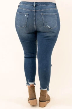 I'm Living My Best Life Skinny Jeans, Dark Wash -Beyond Basics 9 7 14952