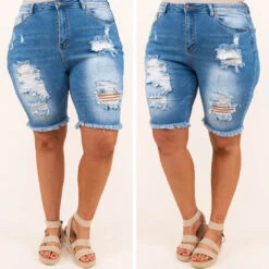 Saturday Sun Shorts, Medium Wash -Beyond Basics 9 1d7ee747 2738 46ff 80ce 4eb41d71654a