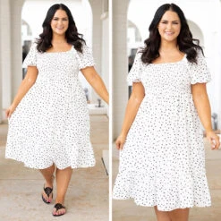 Lady Madonna Dress, White -Beyond Basics 9 2c5a9274 4d6a 4f3b bc69 091bf960883d