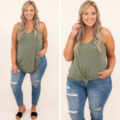 Warm From The Sun Tank, Light Olive -Beyond Basics 9 4ff51959 2066 4716 973a 69331e1f73d1