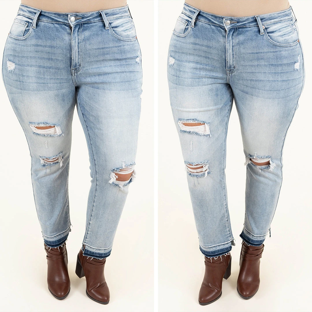 Kicking It Back Jeans, Light Wash 8 Kicking It Back Jeans, Light Wash - Image 6