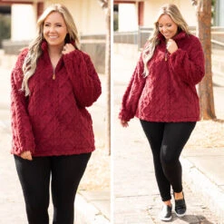 Mess Is Mine Pullover, Red -Beyond Basics 9 b094cee7 9c04 47a0 99e1 682c3c8e6839