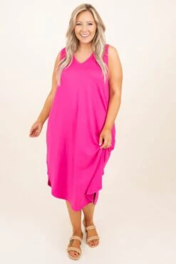A Bright Spring Dress, Fuchsia -Beyond Basics ABrightSpringDress Fuchsia 0075
