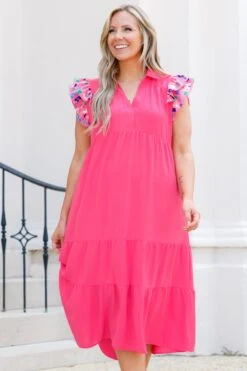 A Little Wild Dress, Pink