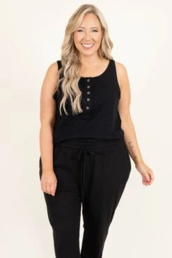 AM To PM Top, Black