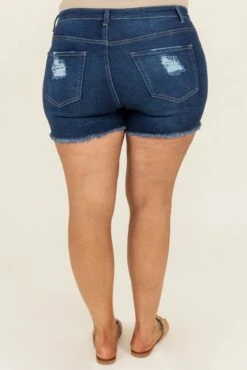 Above The Rest Shorts, Dark Wash 12 Above The Rest Shorts, Dark Wash -Beyond Basics AboveTheRestShorts DarkWash 0079
