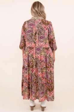 All In Tangles Dress, Dusty Plum -Beyond Basics AllInTanglesDress DustyPlum 3367