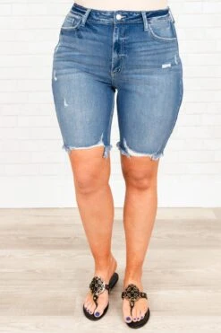 Always Adoring You Shorts, Light Wash 11 Always Adoring You Shorts, Light Wash -Beyond Basics AlwaysAdoringYouShorts LightWash 1