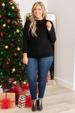 Countdown Is On Jeans, Dark Wash -Beyond Basics AlwaysBeHappyTop Black 5 602a43a4 5761 4e4b 9ebd c1e47d085c6e