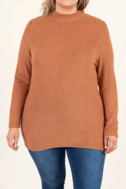 Always Be Happy Top, Brick -Beyond Basics AlwaysBeHappyTop Brick 9273