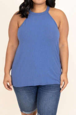 Angels From Above Top, Denim Blue -Beyond Basics AngelsFromAboveTop DenimBlue 9586