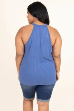 Angels From Above Top, Denim Blue -Beyond Basics AngelsFromAboveTop DenimBlue 9587