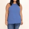 Angels From Above Top, Denim Blue -Beyond Basics AngelsFromAboveTop DenimBlue 9591