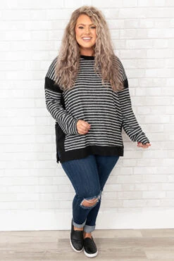 Another Beautiful Day Top, Black Ivory -Beyond Basics AnotherBeautifulDayTop BlackIvory 9394