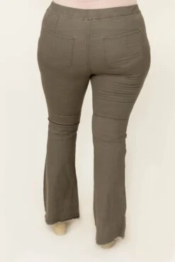 Another Moment Pants, Olivine -Beyond Basics AnotherMomentPants Olivine