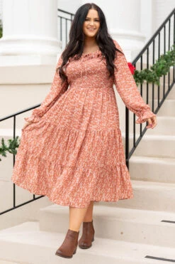 Another Trip Dress, Rust -Beyond Basics AnotherTripDress Rust 7435