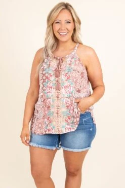 Beauty With Ease Top, Mauve