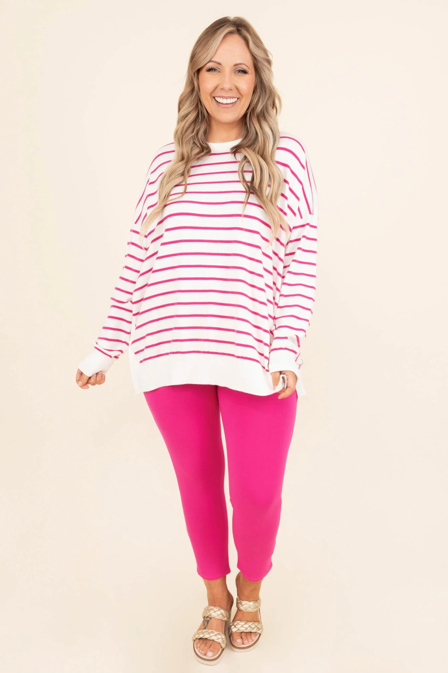 Being Used Top, Hot Pink 4 Being Used Top, Hot Pink - Image 2