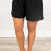 Better Off Without Me Shorts, Black -Beyond Basics BetterOffWithoutMeShorts Black 0031