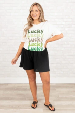 Better Off Without Me Shorts, Black 9 Better Off Without Me Shorts, Black -Beyond Basics BetterOffWithoutMeShorts Black 0035