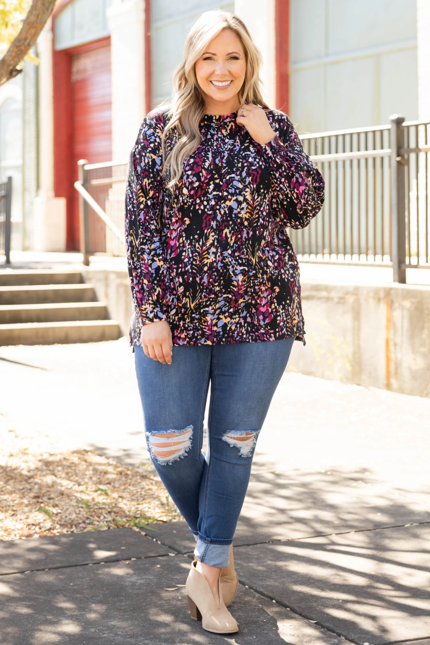 Bold And Brilliant Top, Black 4 Bold And Brilliant Top, Black - Image 2