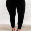 Business Lady Pants, Black Velvet 2 Business Lady Pants, Black Velvet -Beyond Basics BusinessLadyPants BlackVelvet 3