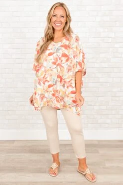 Business Lady Pants, Oatmeal -Beyond Basics BusinessLadyPants Oatmeal 3 2