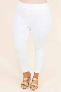 Business Lady Pants, White 10 Business Lady Pants, White -Beyond Basics BusinessLadyPants White
