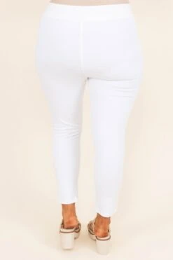 Business Lady Pants, White 12 Business Lady Pants, White -Beyond Basics BusinessLadyPants White 8690
