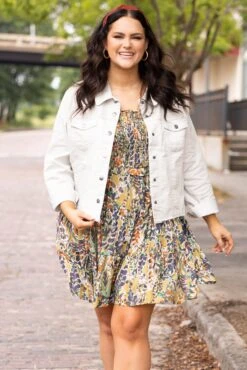 Button Down To Play Jacket, Off White