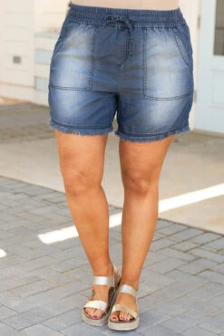 California Cool Shorts, Dark Wash -Beyond Basics CaliforniaCoolShorts DarkWash 5832