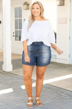 California Cool Shorts, Dark Wash -Beyond Basics CaliforniaCoolShorts DarkWash 5885