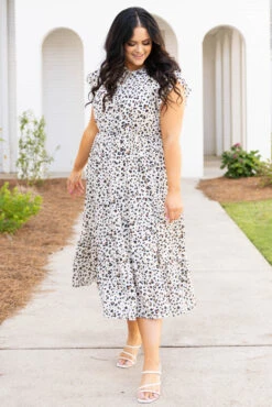 Can I Tell You Dress, White 10 Can I Tell You Dress, White -Beyond Basics CanITellYouDress White 0135