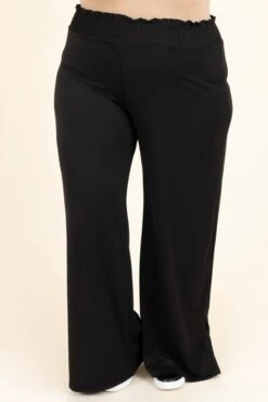 Casual Evenings Pants, Black