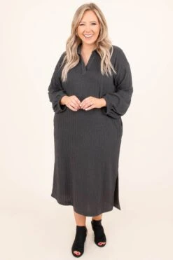 Chill Angel Dress, Charcoal 10 Chill Angel Dress, Charcoal -Beyond Basics ChillAngelDress Charcoal 2