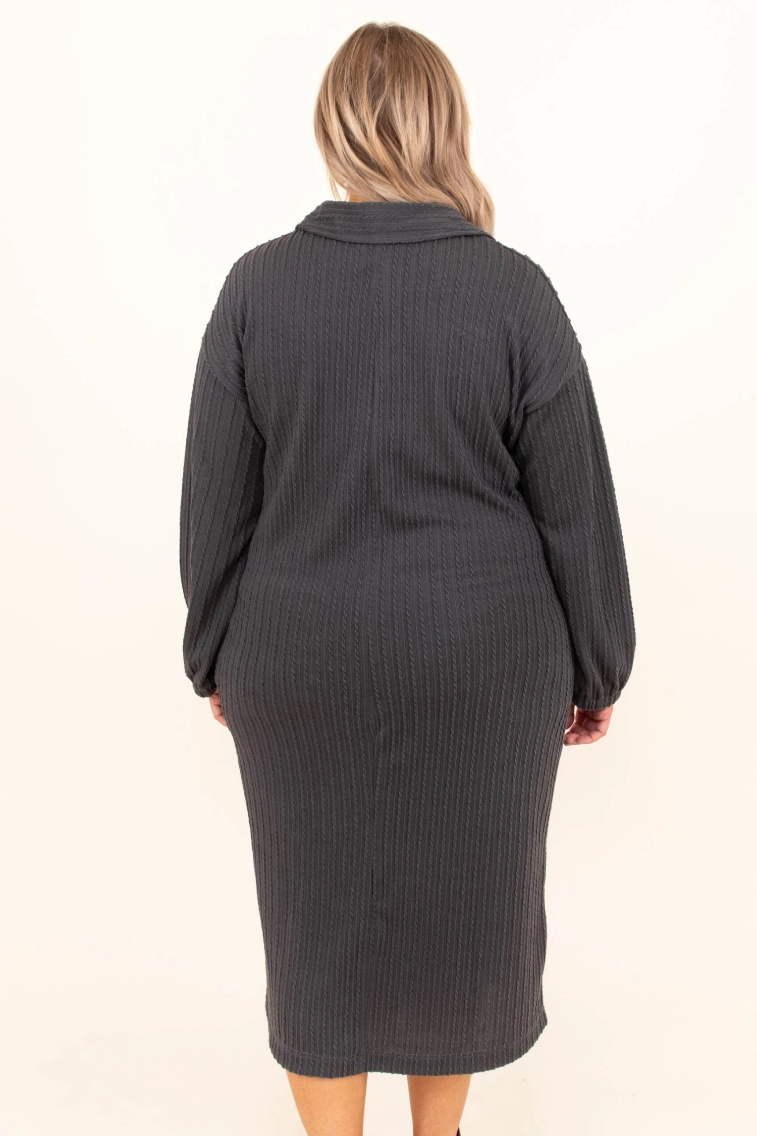 Chill Angel Dress, Charcoal 7 Chill Angel Dress, Charcoal - Image 5