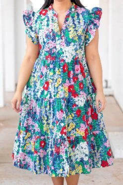 Choose To Shine Dress, Navy -Beyond Basics ChooseToShineDress Navy 2215