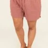 City Limits Shorts, Marsala -Beyond Basics CityLimitsShorts Marsala