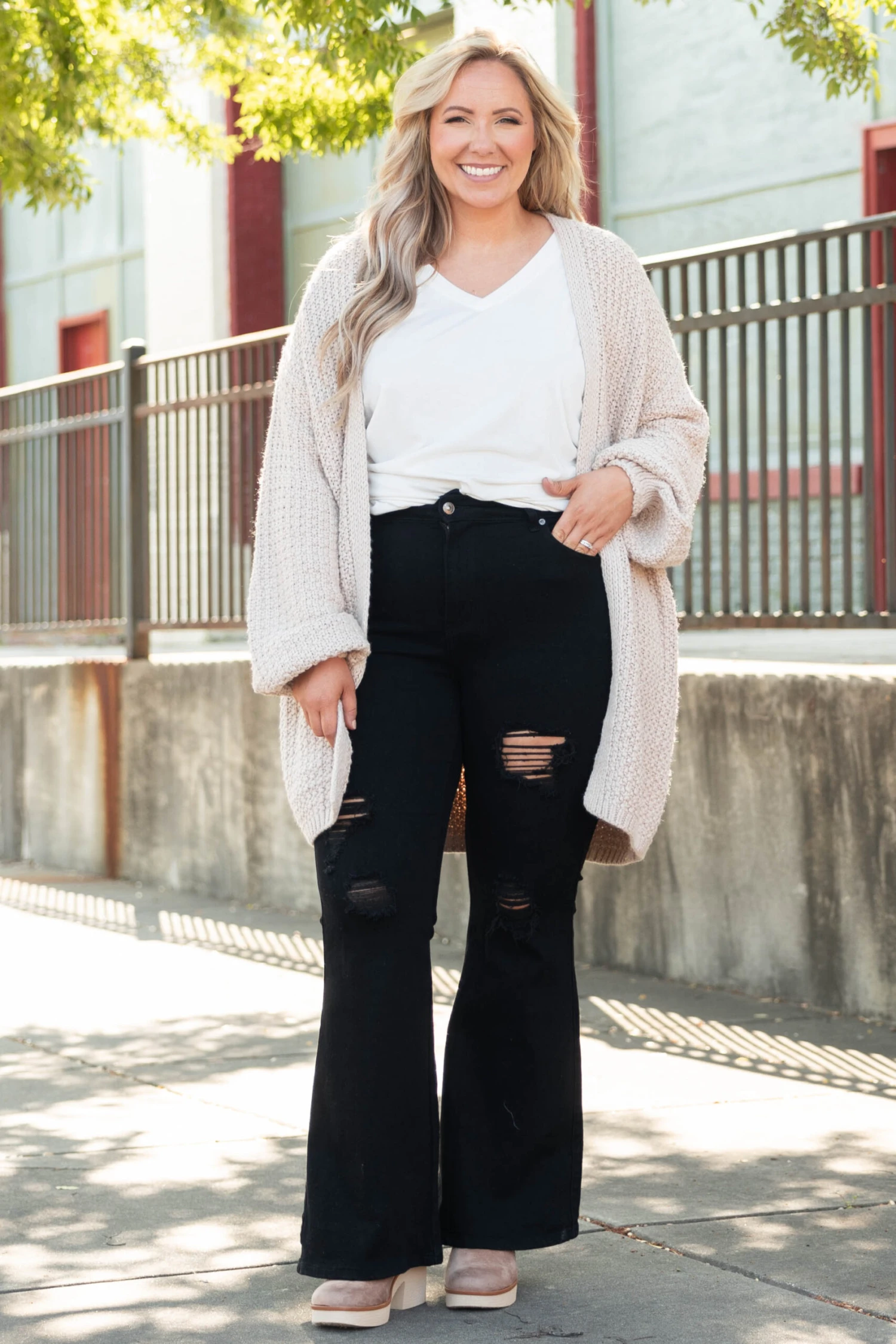 Come And Go Jeans, Black 4 Come And Go Jeans, Black - Image 2